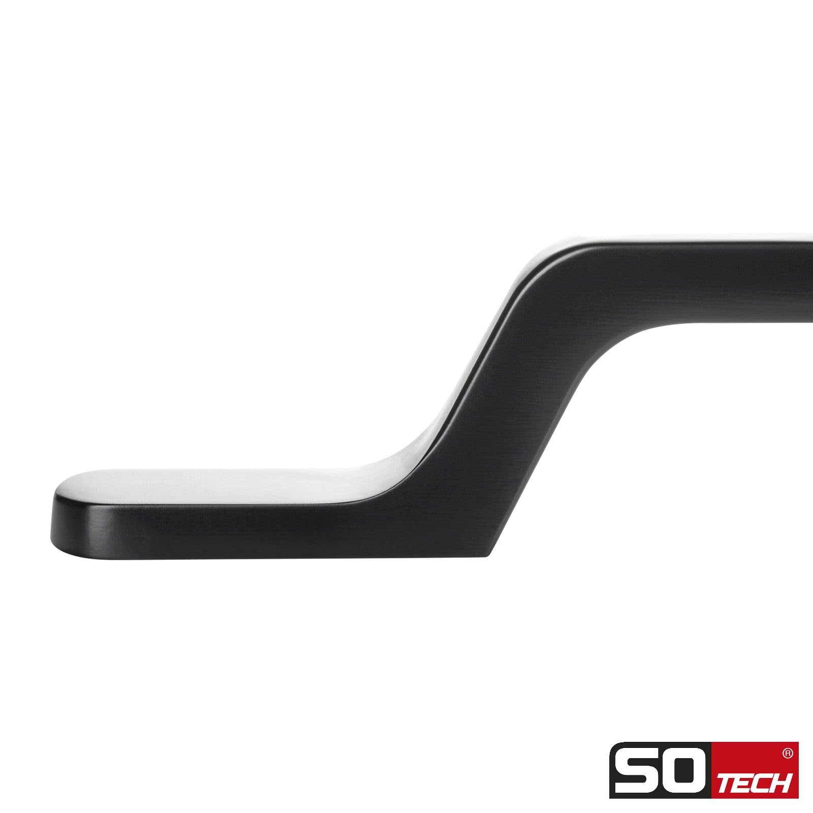 SOTECH 10 x Möbelgriffe BLACKLINE IV BA 160 mm schwarz matt