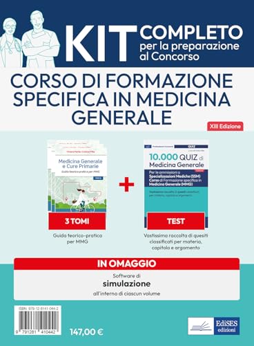  Kit di medicina generale. Teoria e test. Con software di simulazione