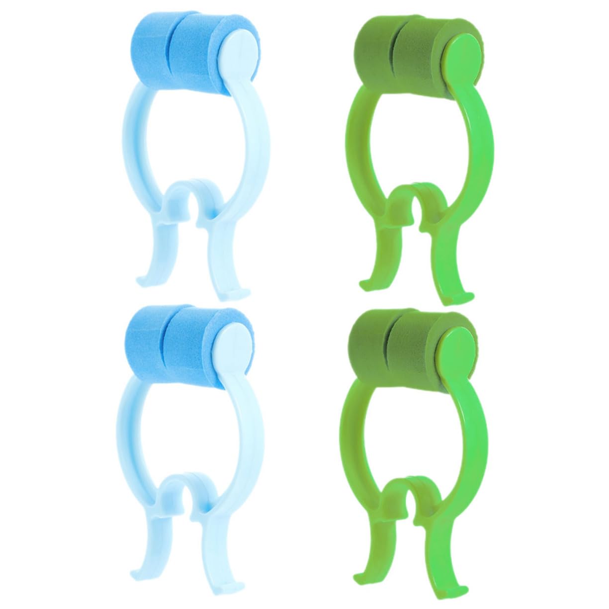 Ipetboom 4pcs Portable Nose Stop Clips Professional Nasal Clips for Nose Correction Durable Non Skid Design for Everyday Use