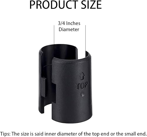 Miniatura 4 de Clip de bloqueo de estante, 25 pares (50 piezas) de 0.73 pulgadas, clips de bloqueo de estantería de alambre, fundas de repuesto para estanterías de