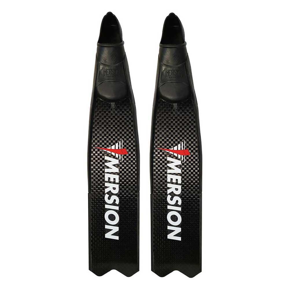 Imersion - Free Diving Spirit Carbon Fins 82, Color Negro, Talla EU 42-44