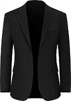D Jaqueta masculina slim fit casual smoking para negócios, casacos e blazers esportivos de um botão