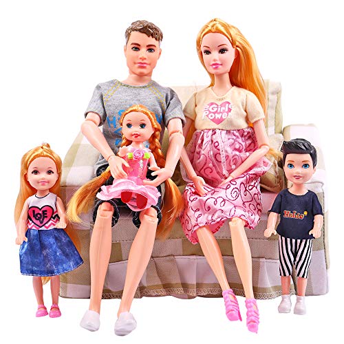 Set de 6 Muñecos Familia UCanaan con Accesorios miniatura 4