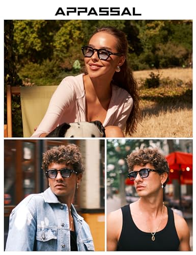 Small Retro Square Sunglasses for Women Mens Rectangle Sunnies AP3680