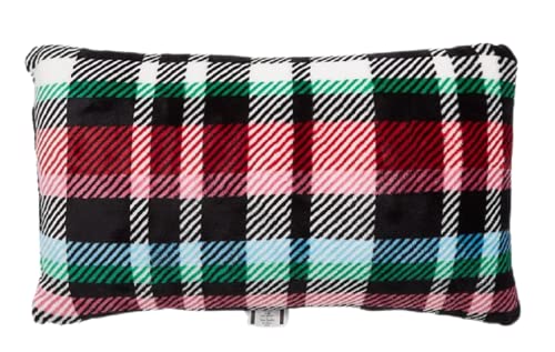 Vera Bradley Almohada lumbar decorativa en cintas a cuadros Cover