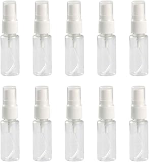 BESPORTBLE 20pcs 20ml Mist Spray Bottle Plastic Fine Mist Spray Bottle Empty Makeup Spray Bottle Refillable Travel Containers for Cosmetic Skincare Lotion Perfumes