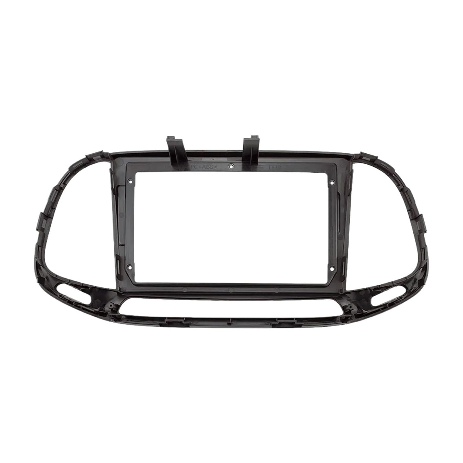 Fascia Marco 2 DIN 9 Pulgadas para FIAT para Doblo 2016 + Marco Panel Estéreo Salpicadero Reproductor Multimedia Android con GPS DVD MP5 ABS PC Kit Juego Panel Radio