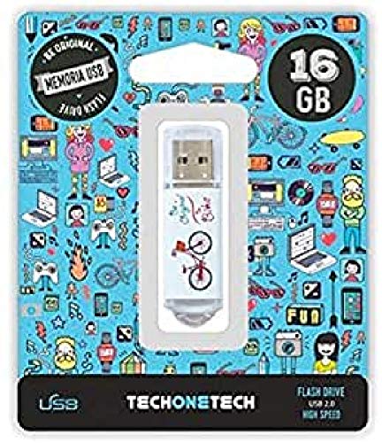 Techonetech Pendrive 16Gb Tech One Tech Be Bike