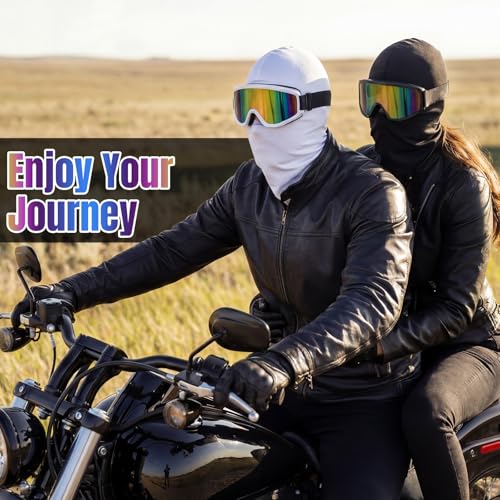 Image of Chicingyou 6 Set Ski Goggles with Masks, Motorcycle Dirt Bike Atv Motocross Goggles UV Protection Dustproof for Men Women