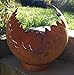 Produktbild L-Design Metall Dekorative Skulptur Gartendeko Risse mit Standring Gartendekoration Edelrost, Handgemacht, Metall, Natur und Im Freien, Rustikal, Patina