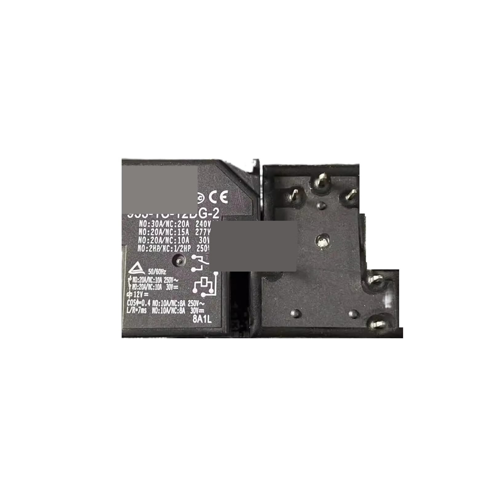 JHZXNMRU (5PCS) 953-1C-12DG-2 Power Relay 6 Pins 30A SPDT
