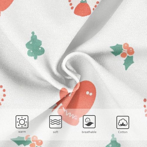 Girls' Soft Triangle Panties Toddler Cotton Underwear for Toddlers Christmas Mittens in Sizes 2T,3T, 4T, 5T, 6Y and 8Y3