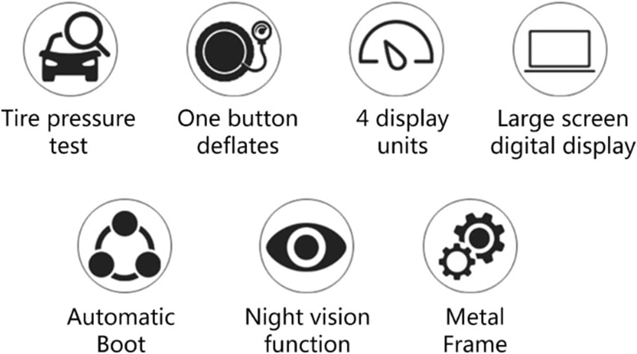 Tire Pressure Gauge Meter High-precisionsTyre Air Pressure Tester Manometer Monitoring For Car Truck Motorbike Drop Shipping