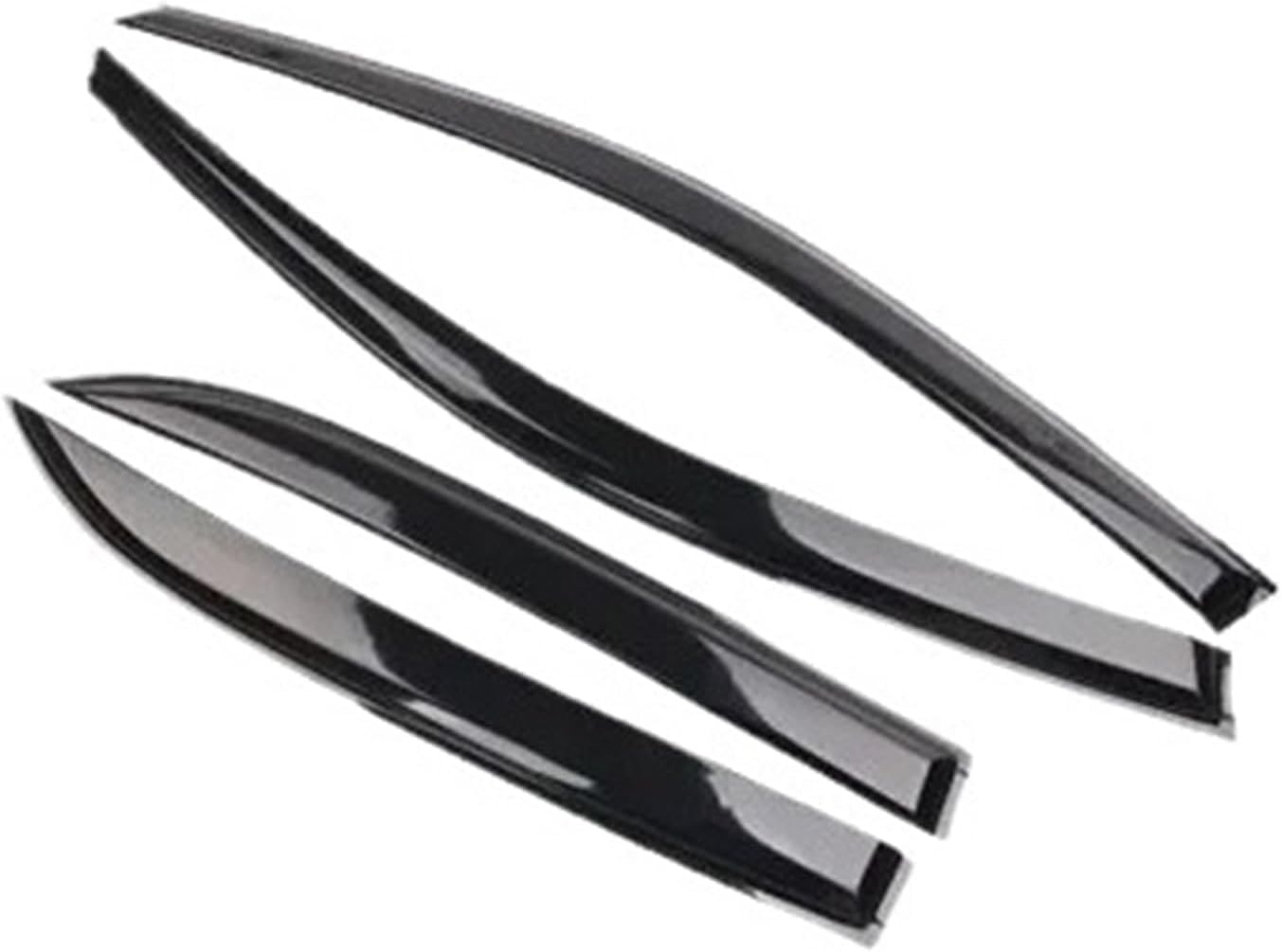 Acwyahso Normal Rain Guards Wind Deflectors For Byd Seal U Dmi 2023 2024 2025, 4Pcs Vent Visors, Allows Fresh Air & Keeps Rain Out, No-Drill Install