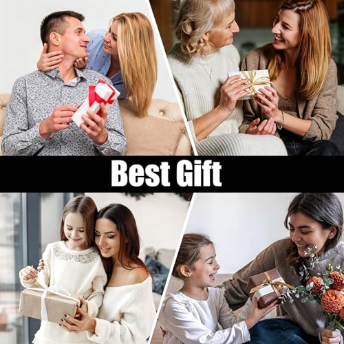 Image of Keyboard Fidget Toy, Four Key Mechanical Style Keychain with Snake Chain, Stress Relief Gadget for Office Workers and Students, Portable Anxiety Relief Tool for Commuting and Gaming