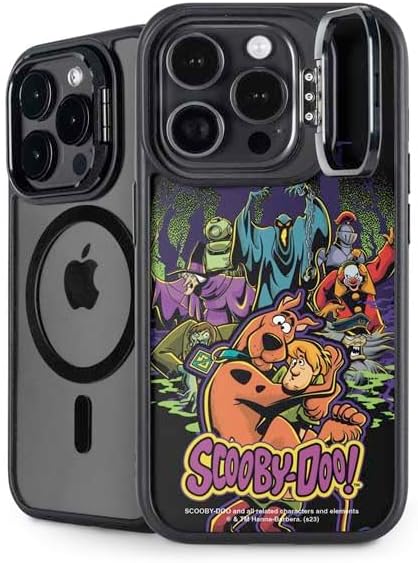 Skinit Kickstand Phone Case Compatible with iPhone 13 Pro - Officially Licensed Scooby Doo vs Monsters Design
