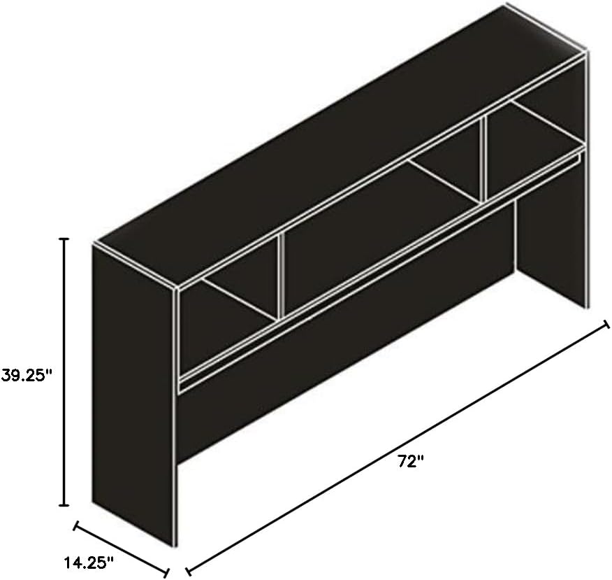 Verde Collection 72" Storage Hutch Case - V426L
