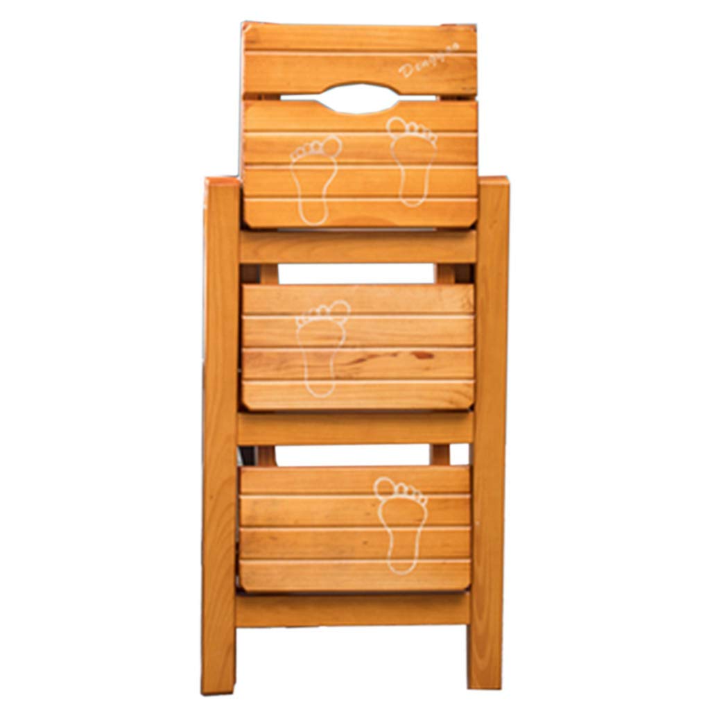 Escalera de tijera convertible en taburete plegable portátil de 4 capas