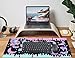Cute Pastel Goth Desk Mat Kawaii Japanese XXL Extra Large Extended Desk Pad Gaming Mouse Pad, Anime Computer Laptop Mat Keyboard and Mouse Mat for Women Office Desk Decor Gamer Gift 31.5