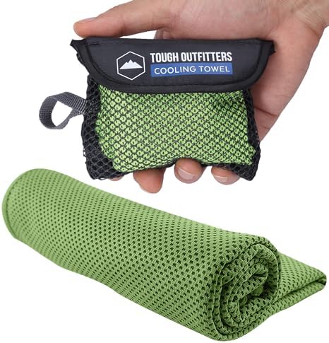 Tough Outdoors Cooling Towels for Neck Face - Neck Cooling Towel ...
