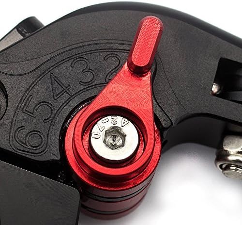 Miniatura 9 de FXCNC Palancas de embrague de freno plegables extensibles para VERSYS 1000 2012-2014, ZX636R ZX6RR ZX6RR 2000-2004, ZX10R 2004-2005, ZX9R 00-03,