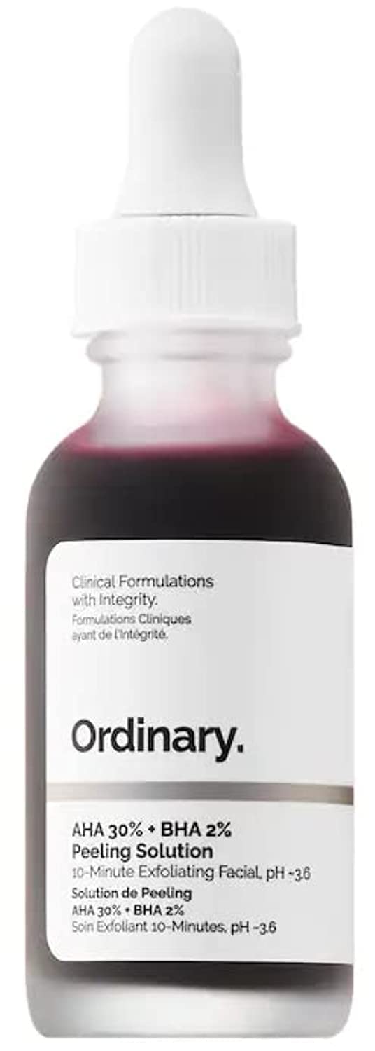 The New Ordinary AHA 30% + BHA 2% Oil Control Face Serum,30ml