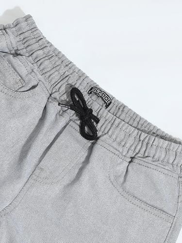 Image of Urbano Juniors Boy's Regular Fit Mid Rise Washed Denim Jogger Jeans Stretchable