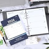 Refill Diary 2026 - A5 Week on Two Pages English Diary 2026, Organiser Refill 2026 from Jan. - Dec. 2026, 21.5x15.5 cm - Image 6