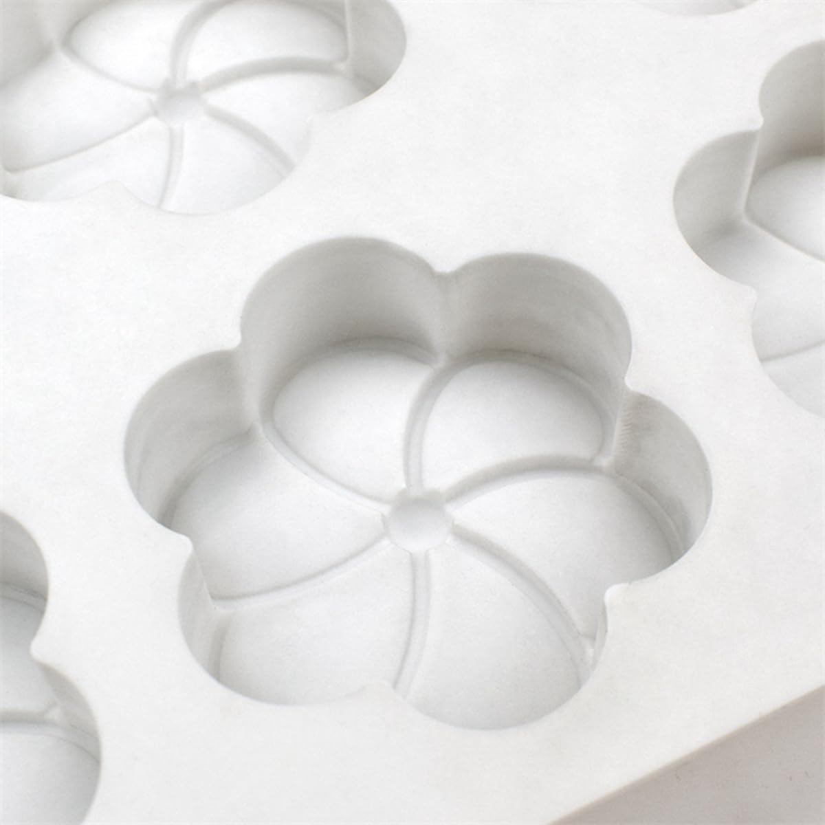 mostsom Silicone Cake Chocolate Mold Silicone Baking Pan Mold for DIY Flower Cake Mousse Dessert 3D Mould for Candy Fondant Soap Cupcake Jelly (Flower E_8.56x5.68x0.92inch)