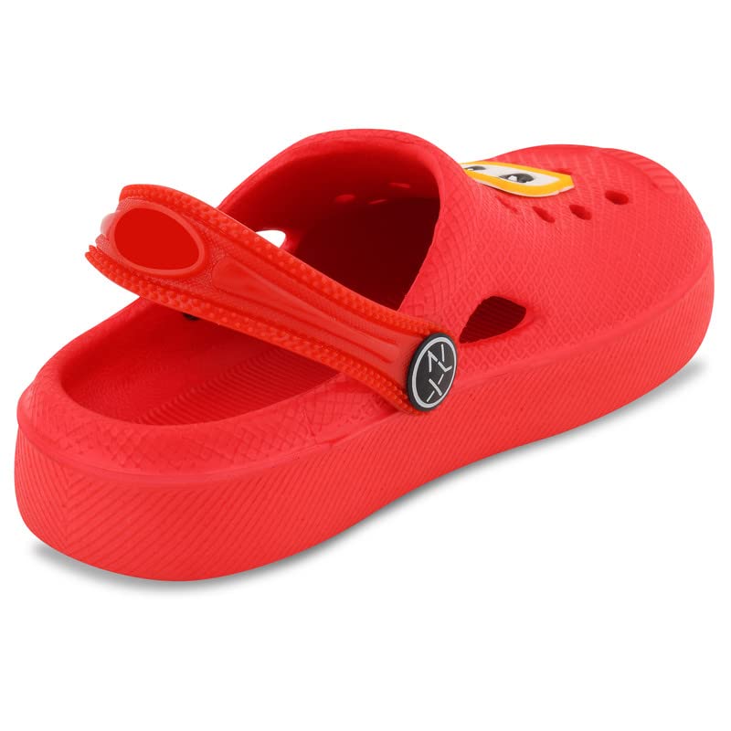 Image of SMARTOTS Pack of 2 Car Design Kids Clogs for Daily Use, Kids Eva Sandals for Boys and Girls with Adjustable Sling Back Strap