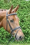 hans melzer bundestrainer vielseitigkeit  Hans Melzer Horse Equipment Trense Bad Harzburg, schwarz/silber, Warmblut