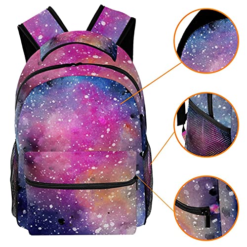 Sac à dos décontracté multicolore avec grand compartiment ordinateur portable - 3