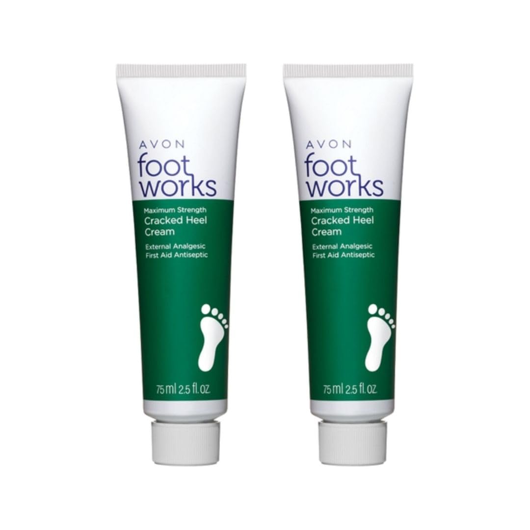 2 Foot Works Healthy Maximum Strength Cracked Heel Creams