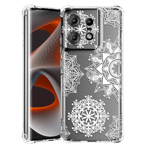 Motorola Edge 50 Pro �p �P�[�X �N���A �\�t�g TPU �ČRMIL�K�i �ϏՌ� ������� ���� �X���� ���^ �J�o�[ Edge 50 Pro �p �Ή� �l��?���ی� � �S���� ����~�� ���ϖh�~ �Ռ��z�� ���킢�� (�������l) 