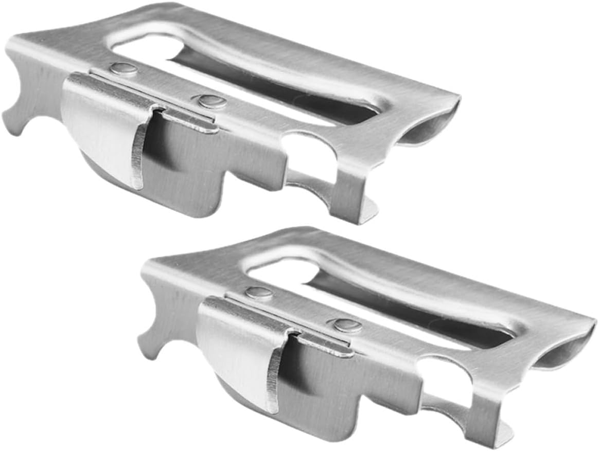 Toddmomy 2pcs Manual Can Opener and Stainless Steel Bottle Opener Set Versatile with Sturdy Silver Material for Beach Party and Hiking