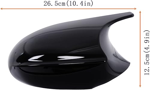 Miniatura 5 de Cubiertas del espejo lateral de la puerta para la tapa de visión trasera de los coches para la serie 3 E81 E82 E83 E87 E90 E92 E93 Sedan 2005-2008