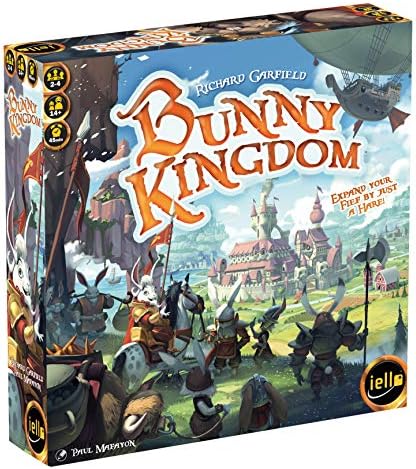 IELLO: Bunny Kingdom, Strategy Board Game, Expand Your Fief by Just a Hare, 45 Minute Play Time, 2 to 4 Players, for Ages 14 and Up