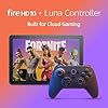 Amazon Fire HD 10 tablet Gaming Bundle including Fire HD 10 tablet, (Black, 32 GB), 10.1″, 1080p Full HD, and Luna Controller