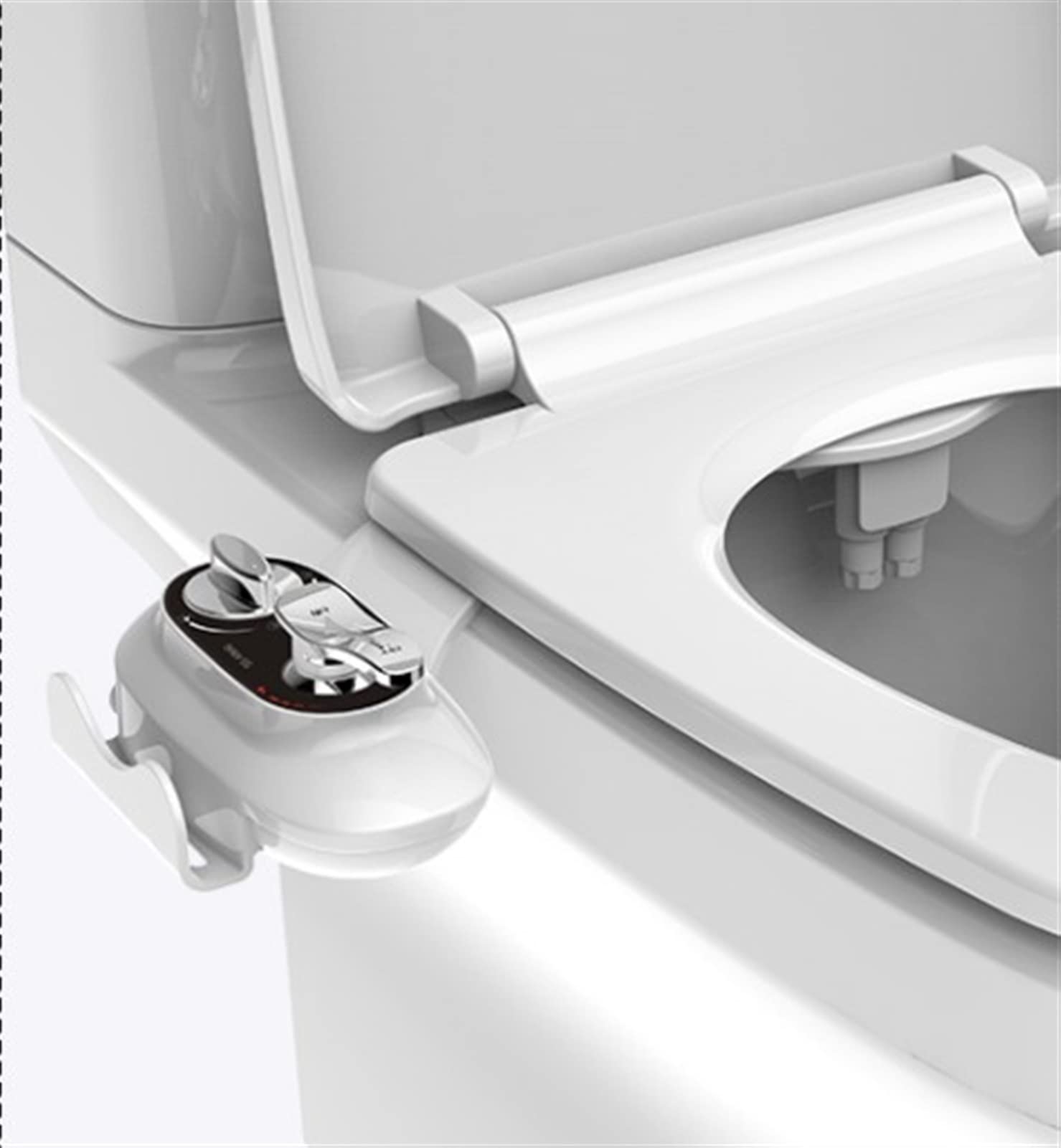 Osobista higiena nieelektroniczna ultra cienka toaleta siedziska bidet kropidła dysza czyszcząca dysza dysza gorącej i zimnej pistoletu wodnego prysznicowy prysznic