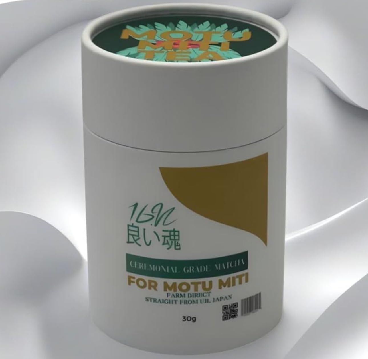 Motu Miti X 1692 5-piece Organic Ceremonial Matcha Tea Tahitian Champagne Hibiscus Tea Good Hydration Box — view 2