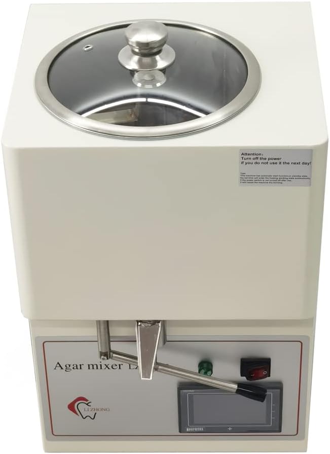 Lab Vacuum Mixer, 11LB-24LB Agar Mixer Blender, Intelligent Lab Table Type Mixing Blender, 2.9gal (11L),1200W