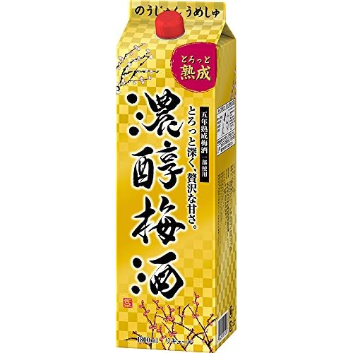 アサヒ 濃醇梅酒