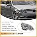 DIBON AUTO Headlight Compatible for Mercedes Benz W204 C Class C300 C230 C350 2008 2009 2010 2011 Headlamp (Left Side)