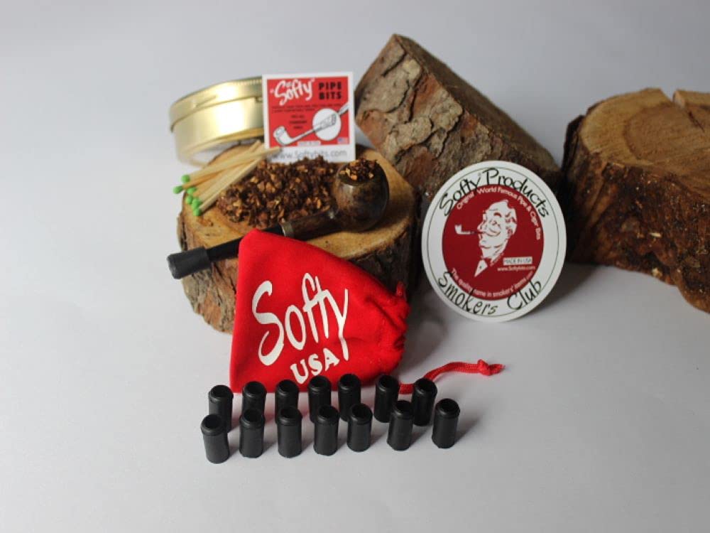 Softy small 7 mm. rubber pipe bits (14 pc. pack)