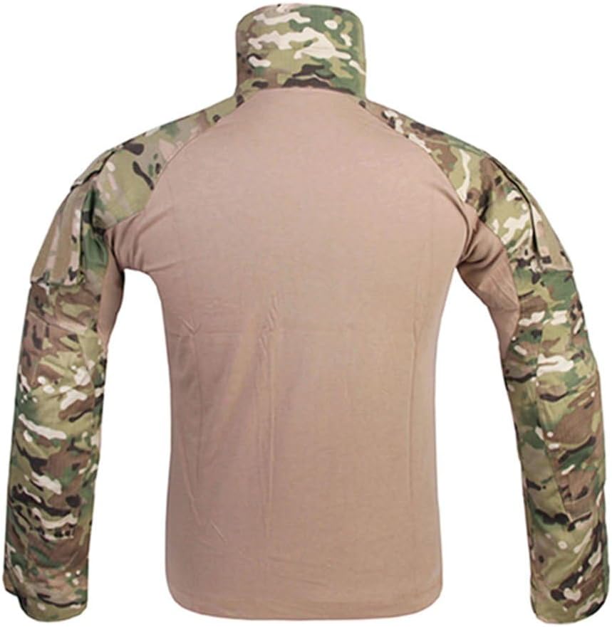 EMERSONGEAR Men's Tactical Shirt,Gen3 Airsoft Combat Army Paintball Quick Dry Long Sleeve BDU T-Shirt Top