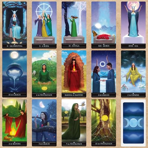 Tarô prateado das bruxas: Tarô prateado das bruxas: - Imagem 4