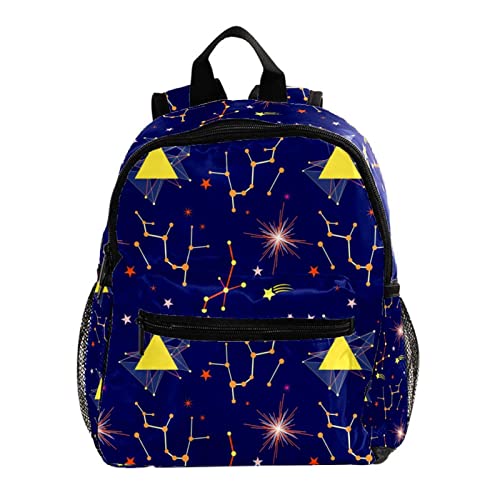 Sac à dos pour garçons et filles multicolore 30,5 cm - Petit sac scolaire motif ville enfant