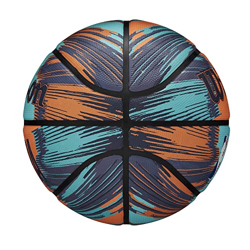 Foto von Wilson Basketball NBA Drv Pro Streak, Outdoor, 7, Blau / Orange