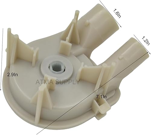 Miniatura 3 de ATMA SUPPLY 3363394 La bomba de lavadora reemplaza WP3363394 WP3363394VP PS11741239 AP6008107 3352292 3352293 3348015 3352492 3348014 21015 52 ES
