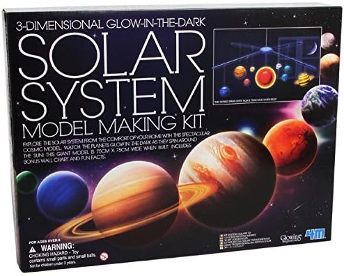 Solar System Mobile Making Kit (3-dimensional Glow in the Dark) by ToyMarket